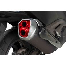 End tube for exhaust PUIG 9542R červená