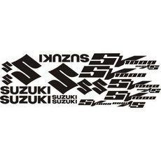 Sada samolepek s motivem Suzuki SV1000