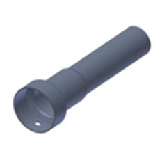 Zátka výfuku "dB killer" MIVV DOUBLE GUN 50.DK.059.0 Ø25.5 - Ø 40 – L.135 mm