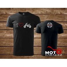 Pánské triko Motogaráž Limited Edition Motocross