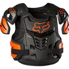Chránič těla Fox Raptor Vest Orange Flame