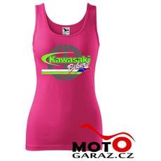 Dámské klubové tílko Kawasaki Bikers CZ - Růžová