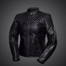 Dámská kožená bunda 4SR Scrambler Lady Petroleum