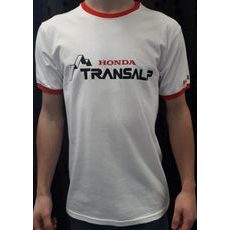 Pánské triko s motivem Honda Transalp - Bílé Výprodej