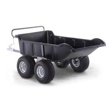 SHARK ATV GARDEN 680 4 kolový vozík za čtyřkolku Černý