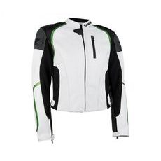 Dámská Kožená bunda Kawasaki "Z" - Bílá