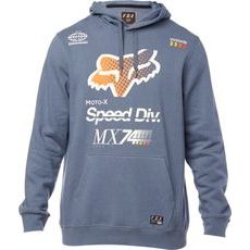 Pánská mikina Fox Backdrafter Pullover Fleece Blue Steel