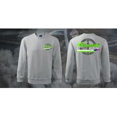Pánská klubová mikina Kawasaki Bikers CZ - Grey