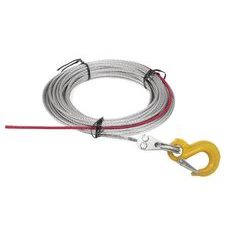 WIRE ROPE W/STOPPER & HOOK