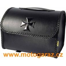 Zadní brašna na motorku Willie&Max Maltese Cross - Výprodej