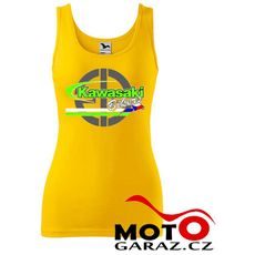 Dámské klubové tílko Kawasaki Bikers CZ - Žlutá