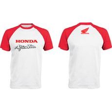 Pánské triko s motivem Honda Africa - Červeno/Bílé