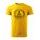 Pánské triko s motivem Dakar  - Žluté