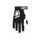 Motokrosové rukavice YOKO TWO černá/bílá