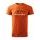 Pánské triko s motivem KTM Racing - Oranžové
