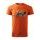 Pánské triko s motivem KTM Adventure 1 - Oranžové