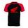 Pánské triko s motivem Honda - Červeno/Černé