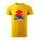Pánské triko s motivem Suzuki Bandit 2 - Žluté