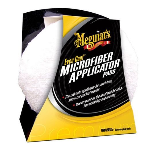 MEGUIARS EVEN COAT MICROFIBER APPLICATOR PADS - MIKROVLÁKNOVÉ APLIKÁTORY (2 KS)