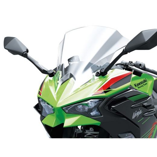 VELKÉ ČIRÉ VYPOUKLÉ PLEXI PRO NINJA 500/SE