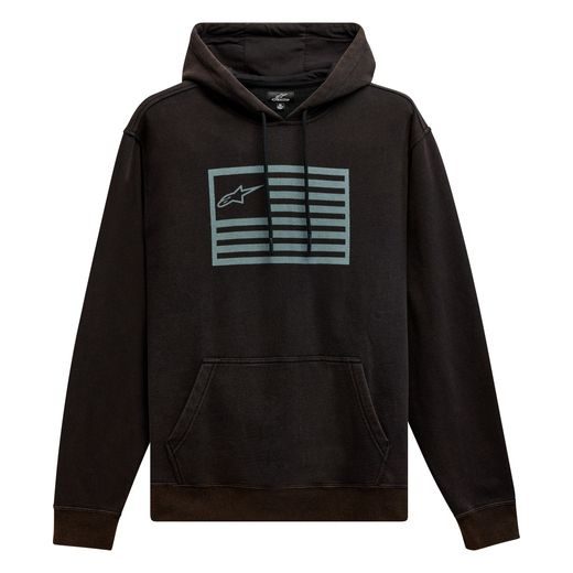 MIKINA ARTIFACT HOODIE, ALPINESTARS (ČERNÁ)