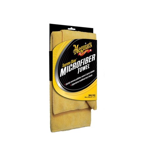 MEGUIARS SUPREME SHINE MICROFIBER TOWEL - MIKROVLÁKNOVÁ UTĚRKA 40X60 CM