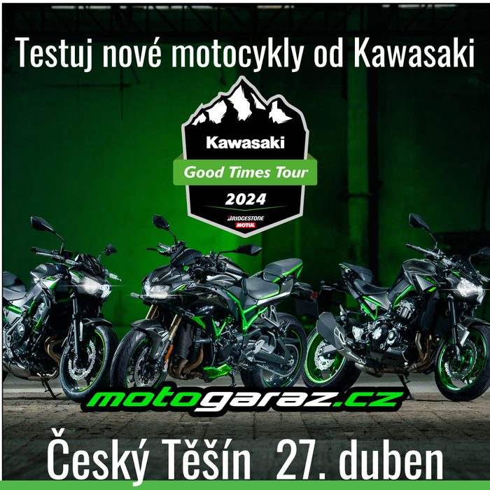Kawasaki Good Times Tour 27.4. 2024 Český Těšín