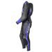 2PCS LEATHER SUIT GMS GR-1 ZG70000 BLACK-BLUE-WHITE 52H - GMS GR-1 - OBLEČENÍ