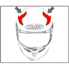 HJC ventilace RPHA MAX Horní matt black