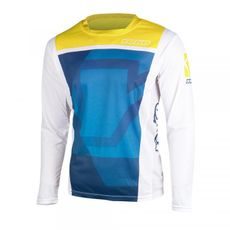 Motokrosový dres YOKO KISA modrý / žlutý XXL