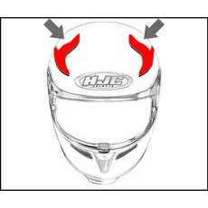 HJC ventilace RPHA MAX Horní black