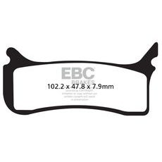 Brzdové destičky EBC EPFA406HH