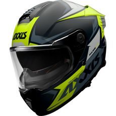 INTEGRÁLNÍ HELMA AXXIS HAWK SV EVO IXIL A3 FLUOR YELLOW MATT S