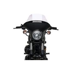 Plexi štít CUSTOMACCES BATWING SML BTM0008W průhledná dlouhé