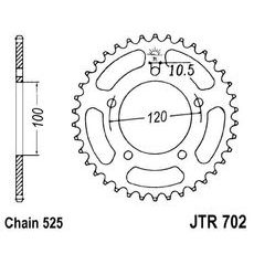 Řetězová rozeta JT JTR 702-42 42 zubů, 525