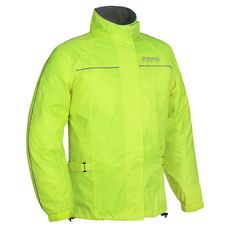 Nepromokavá bunda na motorku OXFORD - Fluo
