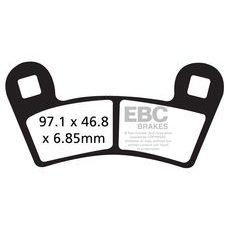 Brzdové destičky EBC FA456R