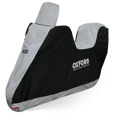 Plachta na skútr OXFORD Aquatex vysoké plexi a kufr