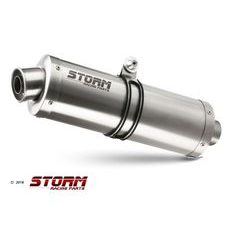 Koncovka výfuku STORM OVAL K.049.LX2 Nerez