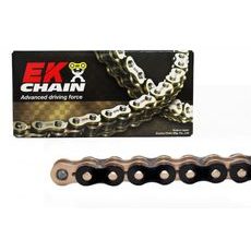 QX-kroužkový řetěz OEM kvality EK 520 MVXZ2 106 L černý/zlatý/zlatý