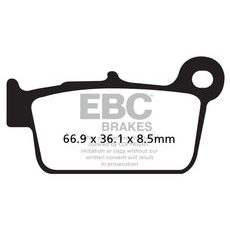 Brzdové destičky EBC FA367/2R