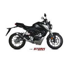 Výfuk kompletní 1x1 STORM GP H.074.LXSB Černá ocel