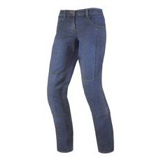Dámske textilné moto kevlar jeansy Spark Desert Rose, modré
