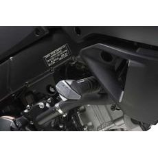 Frame sliders PUIG R12 6569N čierny s šedou gumou