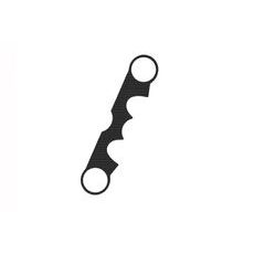 Yoke protector PUIG NAKED 7384U sivá