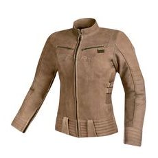 Dámska kožená moto bunda Spark Betty, Brown
