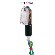 Blinker RMS 246480170 Karbonový vzhľad, priehľadné sklo Homologácia