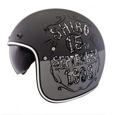Prilba SHIRO SH-235 BORN grey / grey L