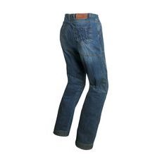 Pánske textilné moto kevlar jeansy Spark Track, modré