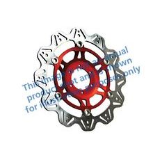 Brzdový kotúč EBC VR1014RED červená